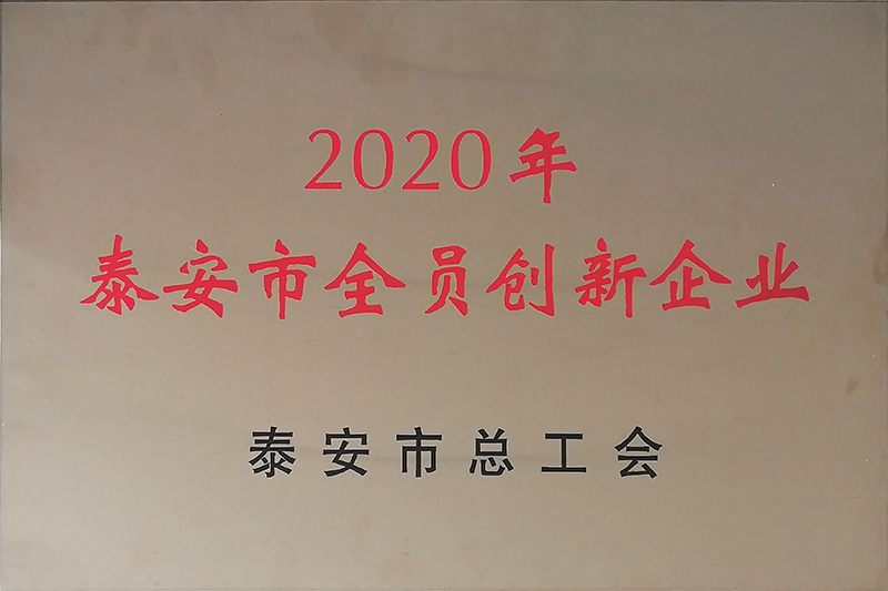 2020年泰安市全員創(chuàng)新企業(yè)